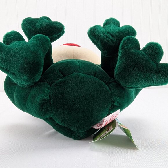 Russ Smooches Prince Charming Frog Plush 10" Stuffed Animal Kissing Sound Tags - Picture 6 of 10